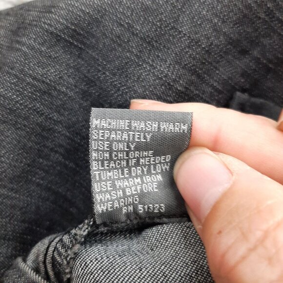 Kenneth Cole Reaction Women's Black Slate Dress Pants Size 10 30" Inseam - Picture 10 of 10